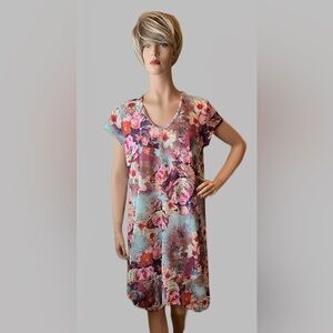PURE ESSENCE Floral Dress several colors throughout.